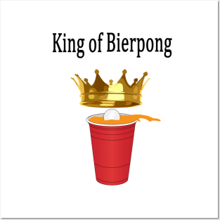 King of Bierpong Posters and Art